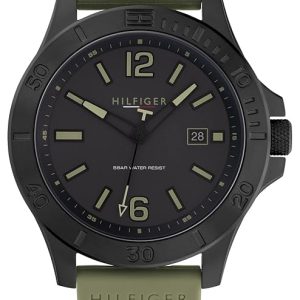Tommy Hilfiger Analog Black Dial Watch for Men